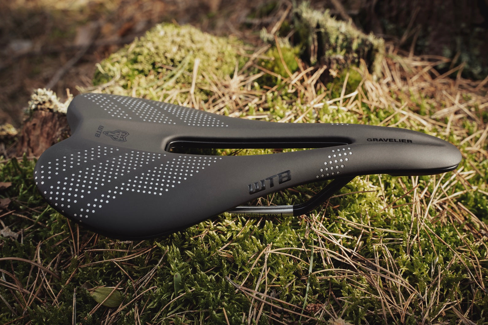 WTB Gravelier Saddle, Cromoly Medium Black