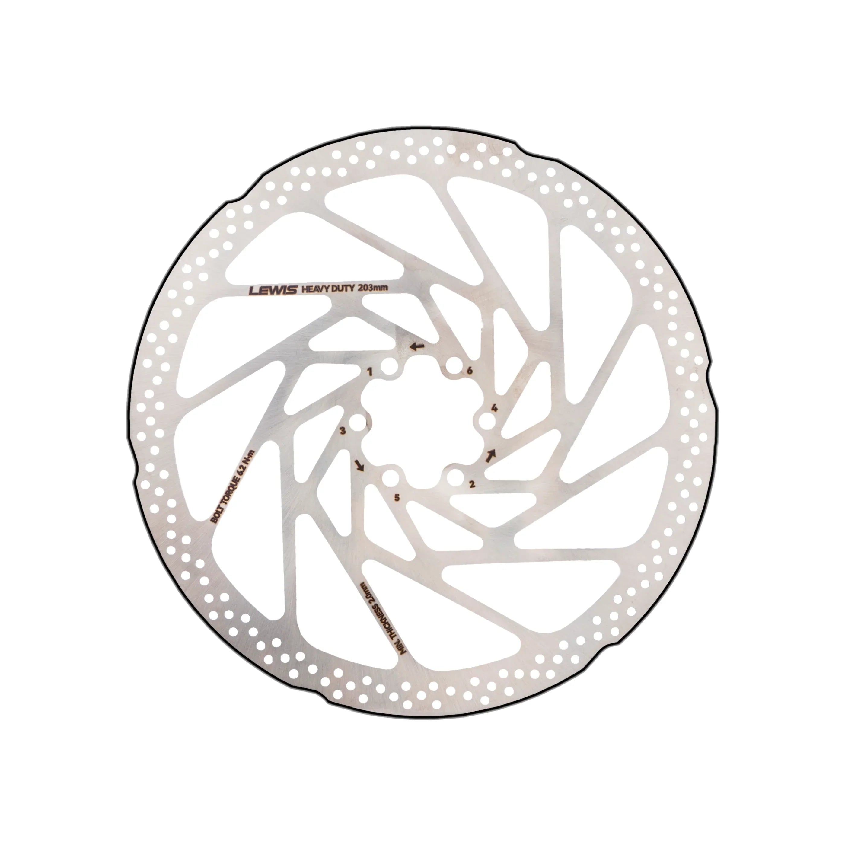Lewis 203mm 2.3mm Brake Disc Rotor