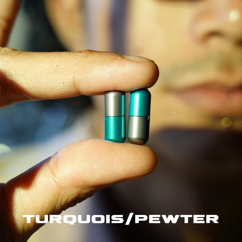 Analog Pill Capsule Cable End Cap