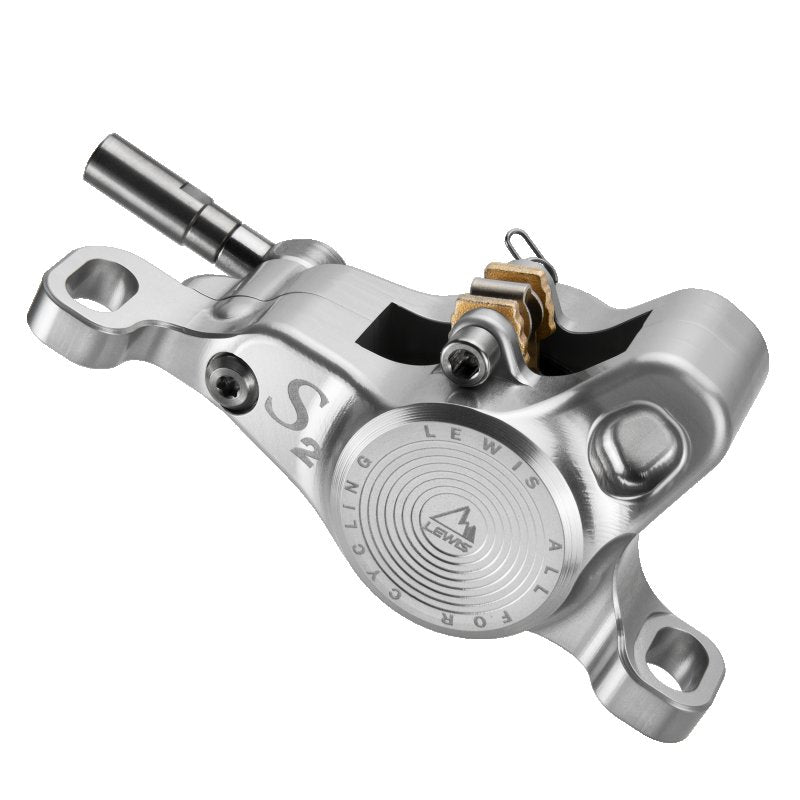 Lewis LV-S2 2 Piston Hydraulic Bicycle Disc Brake Set