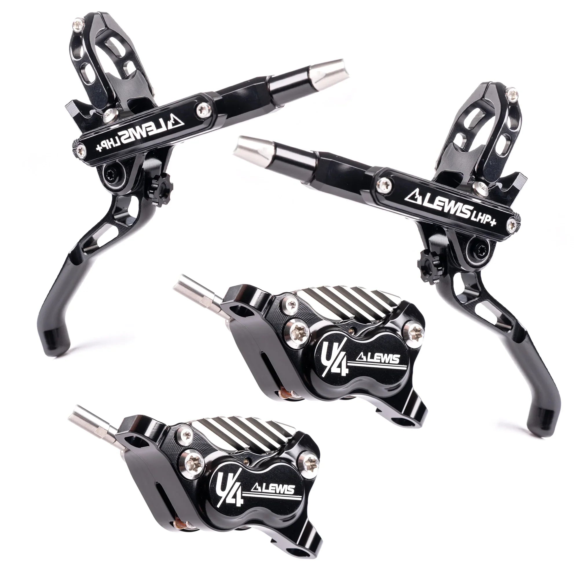 Lewis LHP-U4 4 Piston Hydraulic Bicycle Disc Brake Kit