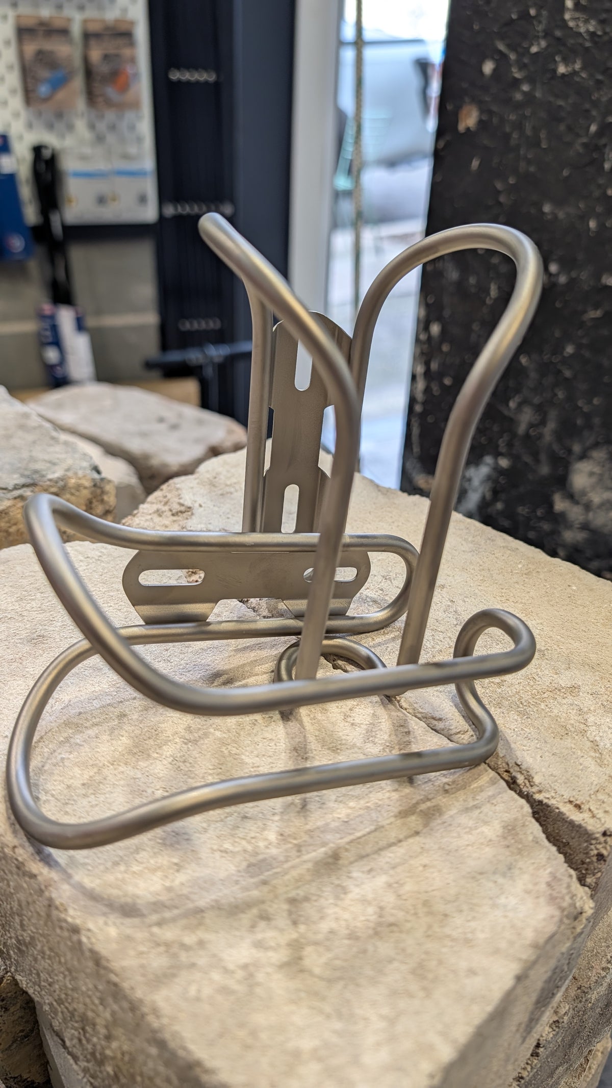 Uncommon Components Titanium bottle cage