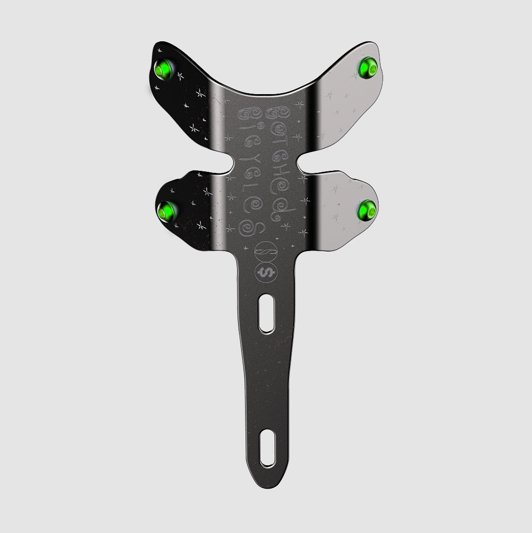 Botched Bikes Steel Dragonfly Dual Bottle Cage Adapter