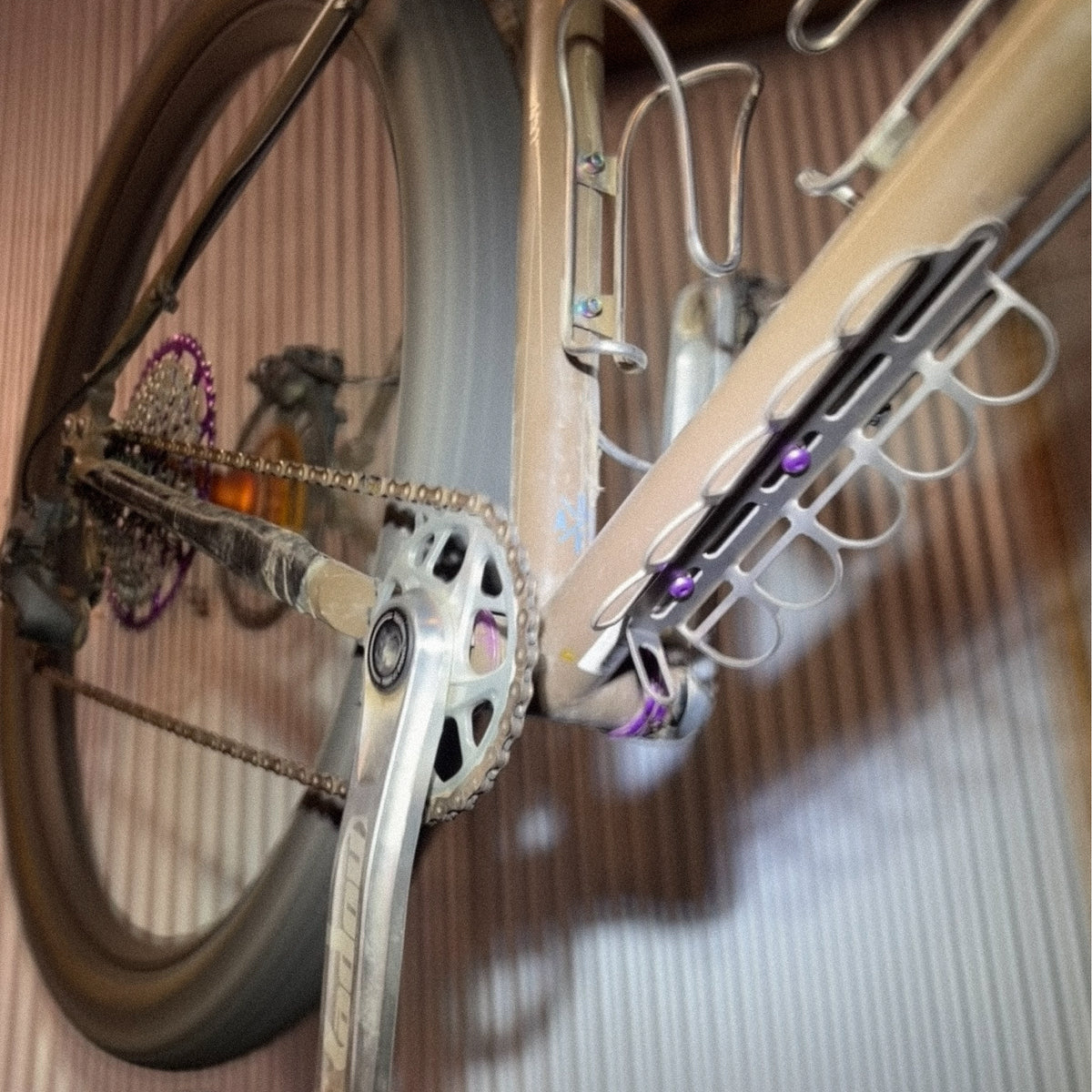 Botched Bikes Stainless Caterpillar Cargo Cage