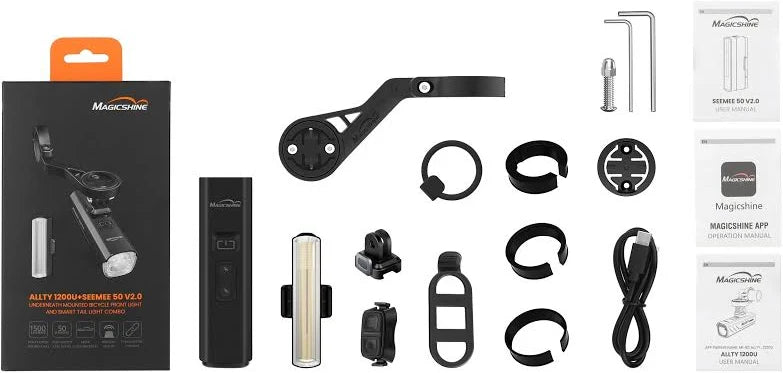 Magicshine Allty 1200Un & SeeMee 50 V2 Light Set
